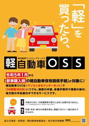 軽自動車OSS掲示用ポスター画像
